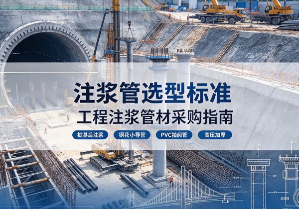 松滋注浆管选型标准